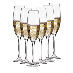 Luxusní Šampaňské Sklenice 180 ml - Exkluzivní Sada 6 Kusů