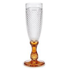 Diamond Gold Champagne Glass - Luxury and Elegance in Every Detail