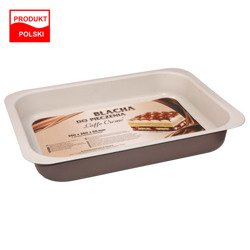 Rectangular Baking Pan SNB Caffe Creme 36x26 cm - Ideal for Every Bake