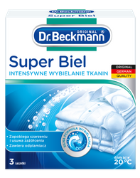 Білизна Ніби Нова – Dr.Beckmann Super White в Саше 3x40г