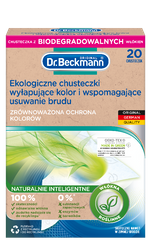 Еко-Серветки Dr.Beckmann для Захисту Кольорів та Збору Бруду - 20 шт.