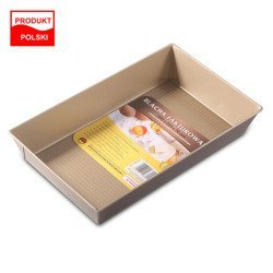 Chocolate Cake Baking Pan 39x23.5x7 cm - Non-Stick Surface